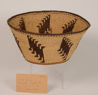 Fine Pit River Twined Basket bowl