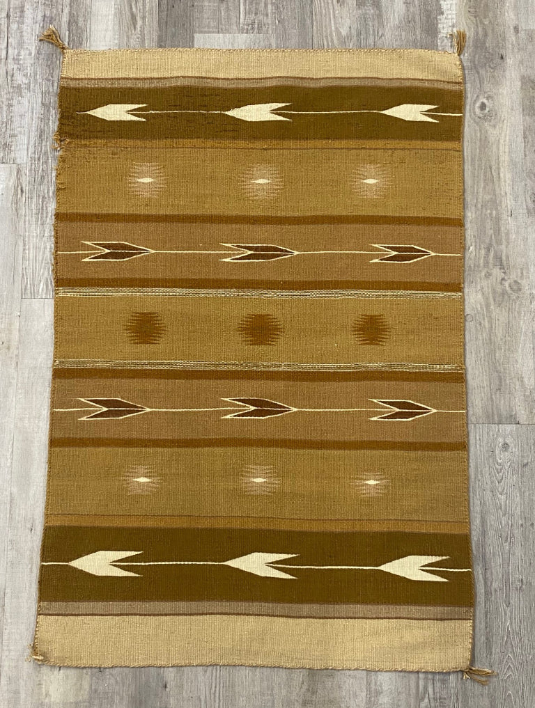 Navajo Rug - Classic Revival - Gold tone