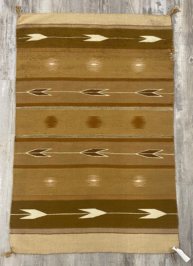 Navajo Rug - Classic Revival - Gold tone