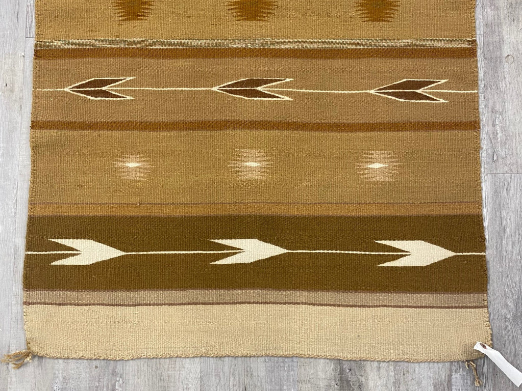 Navajo Rug - Classic Revival - Gold tone