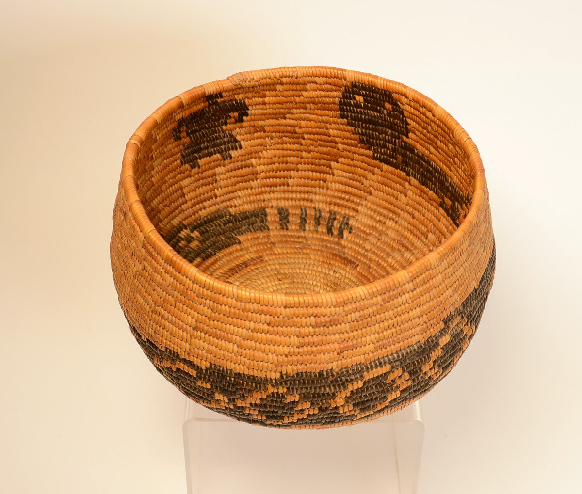 Southern California, Cahuilla, Mission Snake Basket;  SOLD