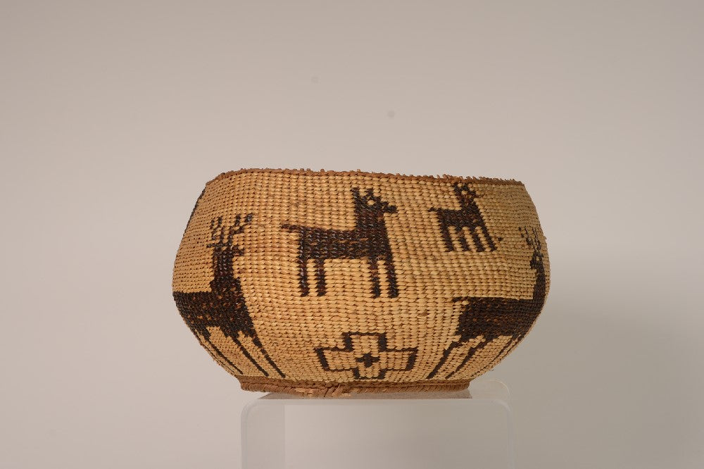 Pit River Pictorial Basket