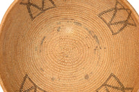 Washoe Indian Basket with four stars