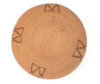 Washoe Indian Basket with four stars