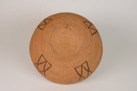 Washoe Indian Basket with four stars
