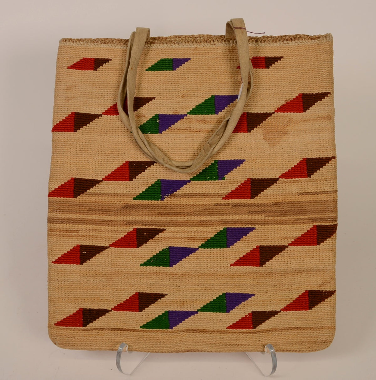 Nez Perce Corn Husk Bag
