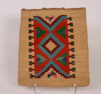 Nez Perce Corn Husk Bag with Butterflies