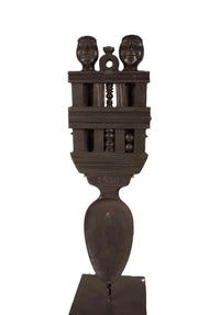 Haida Argillite Spoon Dated 1850 With Stand - Northwest