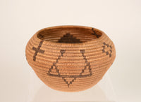 Washoe Basket with Rain Clouds and crosses