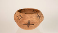 Washoe Basket with Rain Clouds and crosses