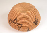 Washoe Basket with Rain Clouds and crosses