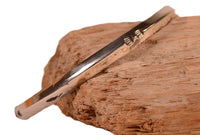 Navajo Sterling Silver Bangle Bracelet