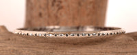 Navajo Sterling Silver Bangle Bracelet