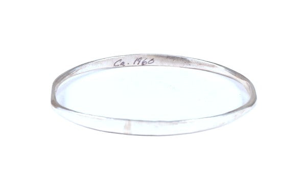 Navajo Sterling Silver Bangle Bracelet