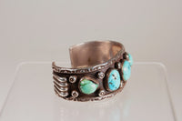 Navajo Sterling Silver and Turquoise bracelet