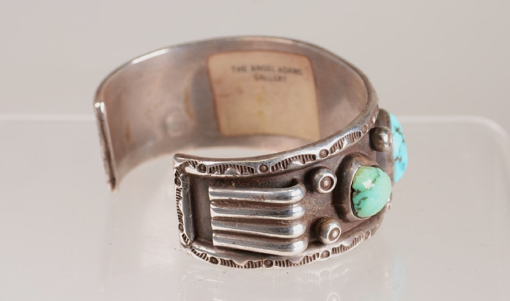 Navajo Sterling Silver and Turquoise bracelet