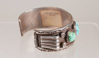 Navajo Sterling Silver and Turquoise bracelet