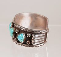 Navajo Sterling Silver and Turquoise bracelet