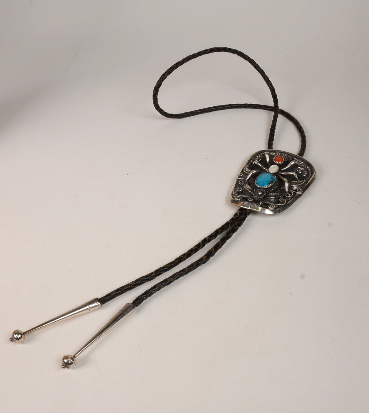 Navajo Bolo - Spider Design