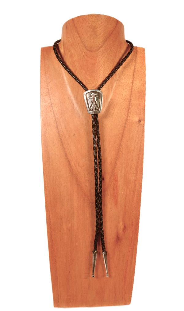 Navajo Sterling Silver Bolo Tie