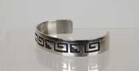 Hopi Cuff Bracelet Silver Overlay by Manuel Hoyungowa (ca. 1953–2011)