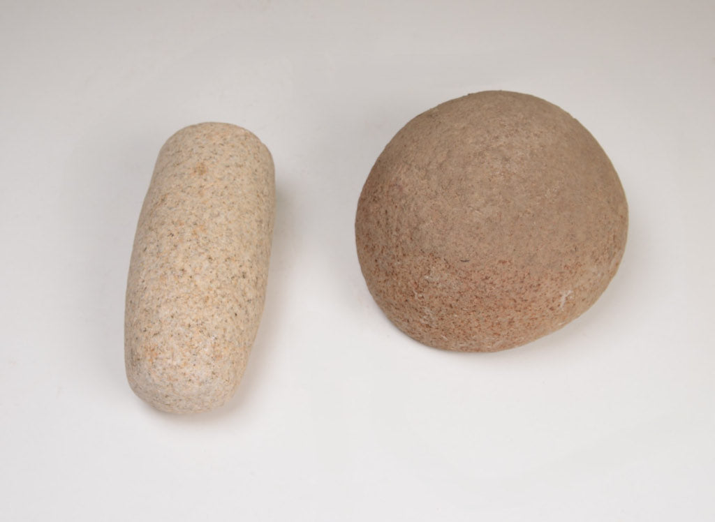 230726-07  Southern California Stone and Early Man Artifacts:  Pestle and Mortar Set