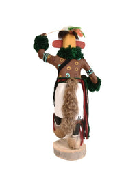 Navajo Spotted Corn Dancer Kachina Doll By B. David