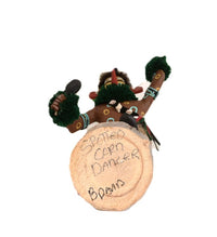 Navajo Spotted Corn Dancer Kachina Doll By B. David