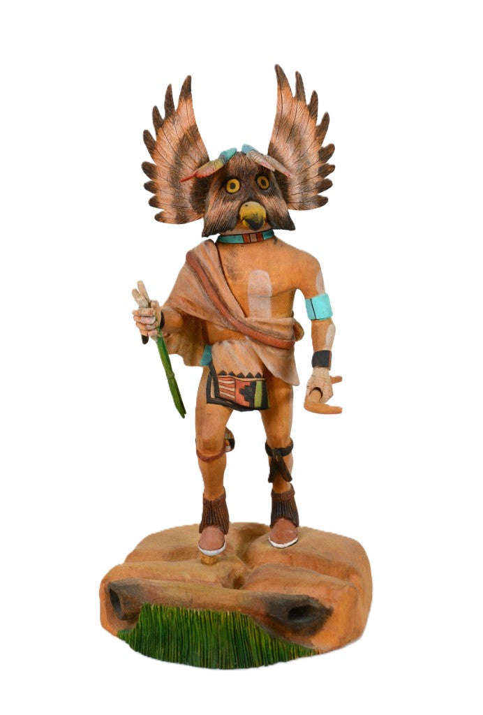 Hopi Kachina Owl Doll By Nick Poleahla