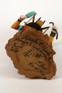 Hopi Pueblo Lizard Kachina Doll By Alexander R. Youvella Sr