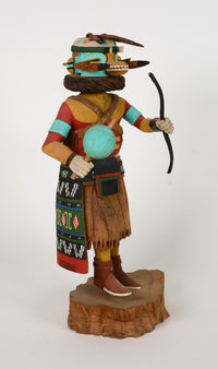 Hopi Pueblo Lizard Kachina Doll By Alexander R. Youvella Sr