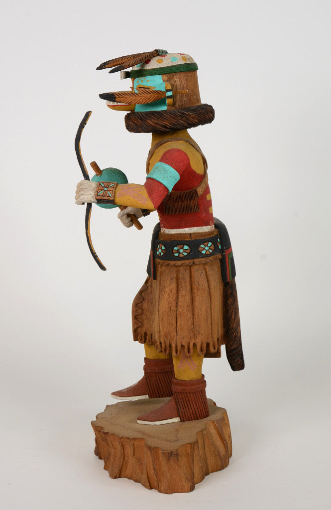 Hopi Pueblo Lizard Kachina Doll By Alexander R. Youvella Sr