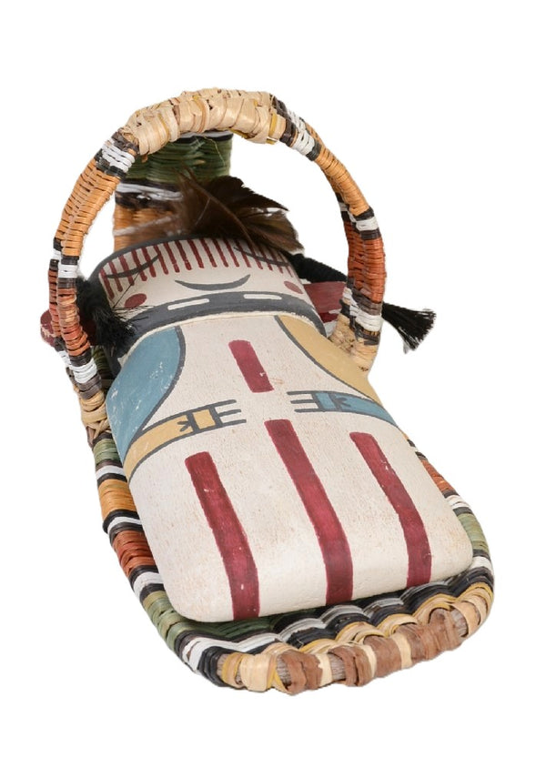 Hopi Kachina Indian Cradle Doll