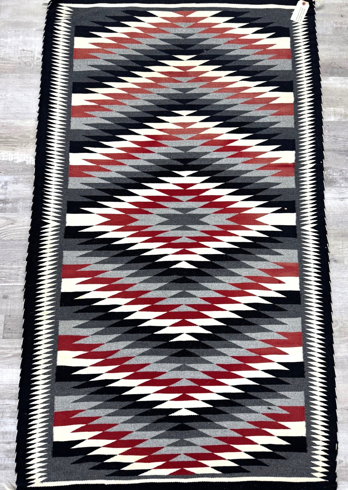 Navajo Rug, Cloud - Lightning Pattern
