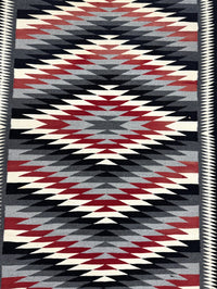 Navajo Rug, Cloud - Lightning Pattern