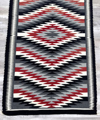 Navajo Rug, Cloud - Lightning Pattern