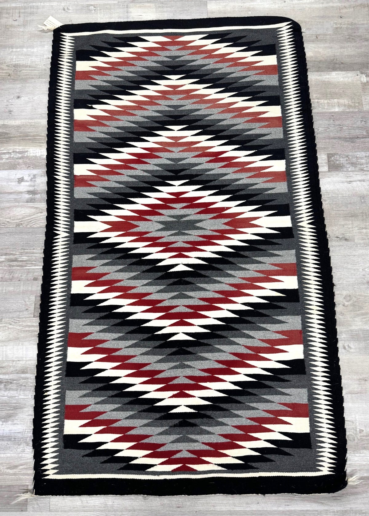 Navajo Rug, Cloud - Lightning Pattern