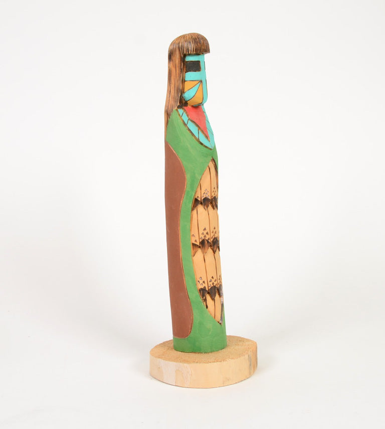 Hopi Kachina Shalako Maiden Doll By H.T.