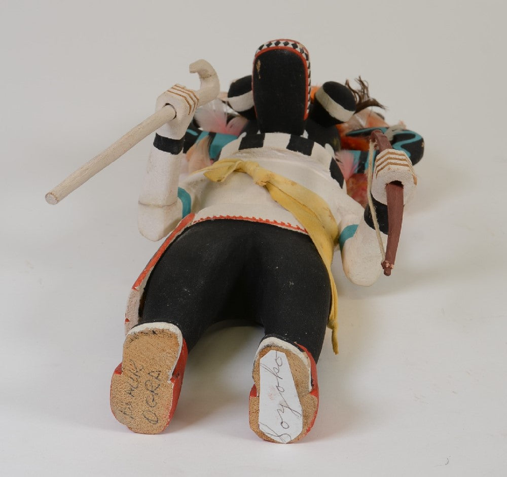 Hopi Kachina Black Ogre Soyoko Doll