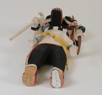 Hopi Kachina Black Ogre Soyoko Doll