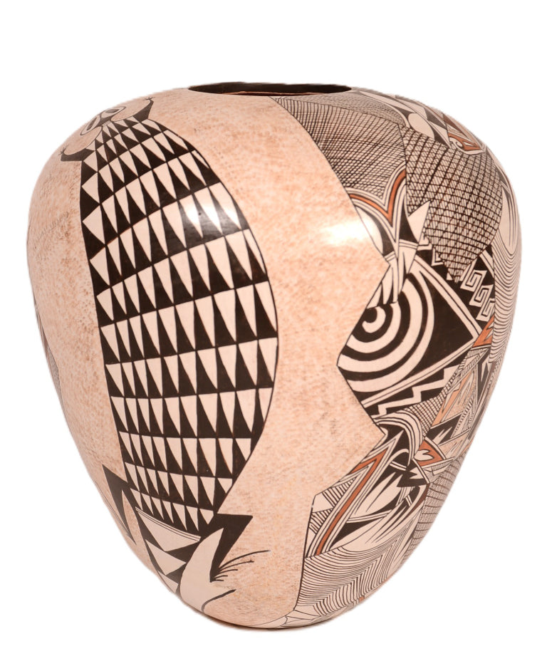 Large Hopi Pueblo Pottery By Sylvia Naha