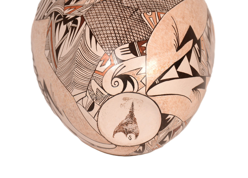 Large Hopi Pueblo Pottery By Sylvia Naha