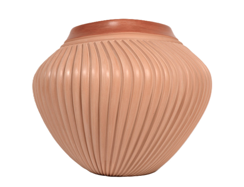 Jemez Pueblo Pottery Jar By Laura Gauchupin