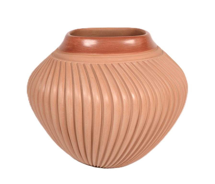 Jemez Pueblo Pottery Jar By Laura Gauchupin
