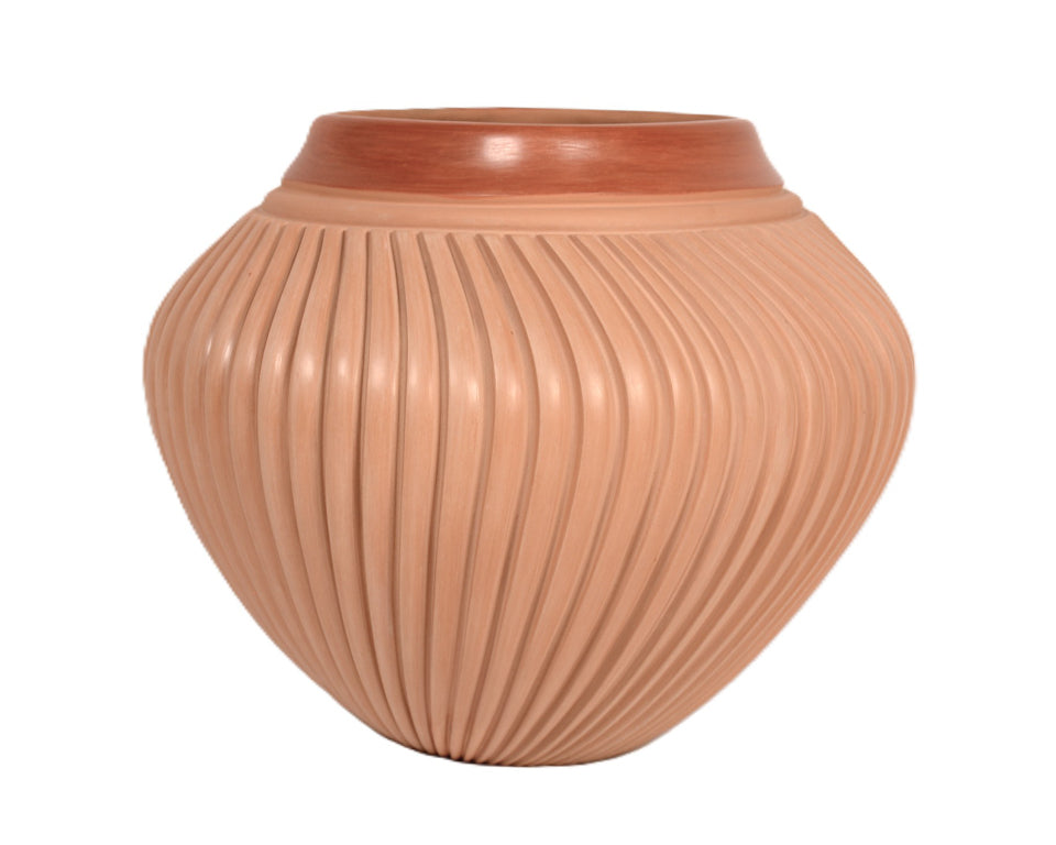 Jemez Pueblo Pottery Jar By Laura Gauchupin