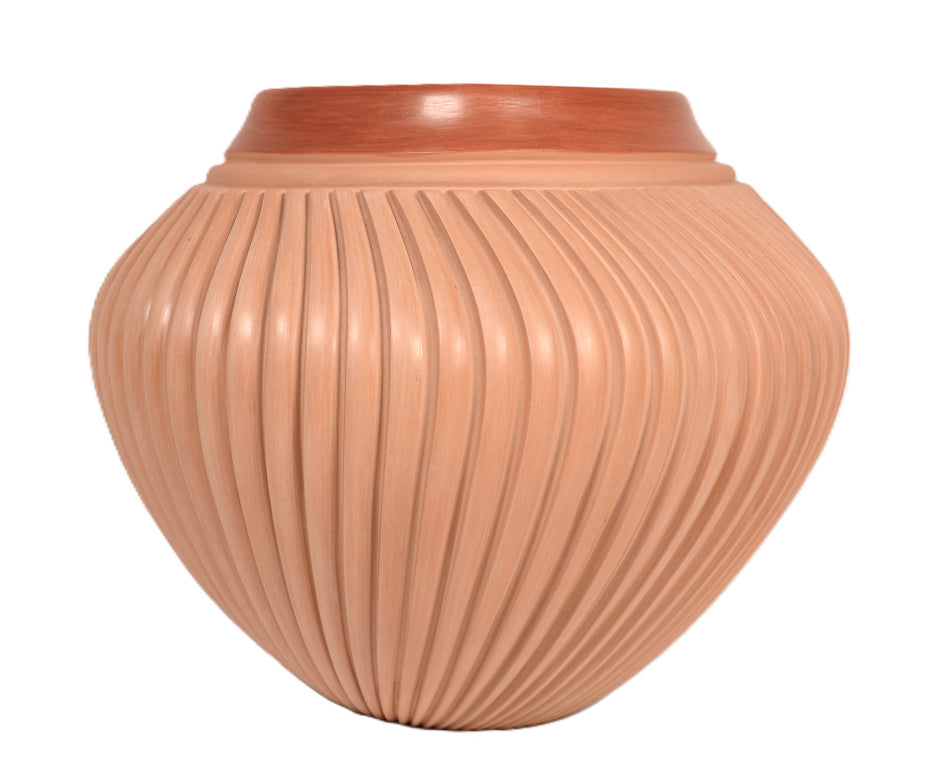 Jemez Pueblo Pottery Jar By Laura Gauchupin