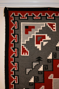 Navajo Ganado Rug by Laura Yazzie