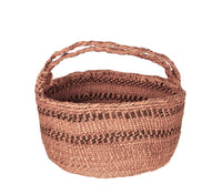 Siletz Reservation Oregon Oval Basket with Handle