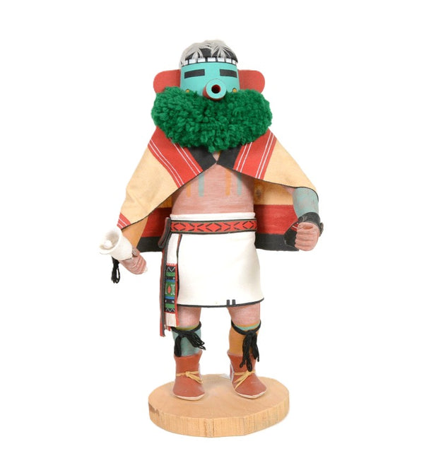 Hopi Pueblo Morning Singer Kachina Doll By Elmer Tootsie Shungopavi
