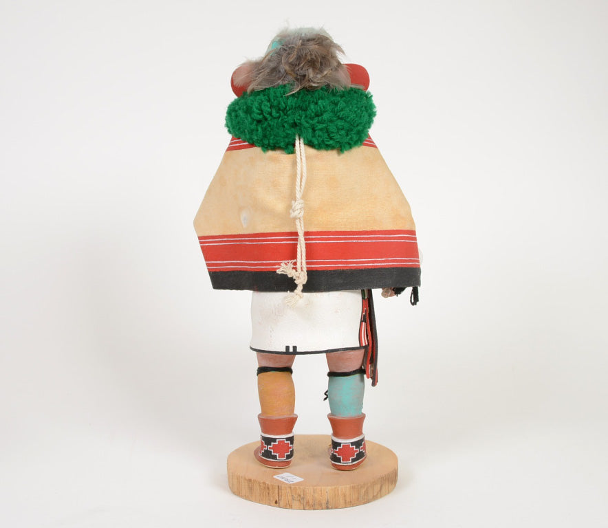 Hopi Pueblo Morning Singer Kachina Doll By Elmer Tootsie Shungopavi